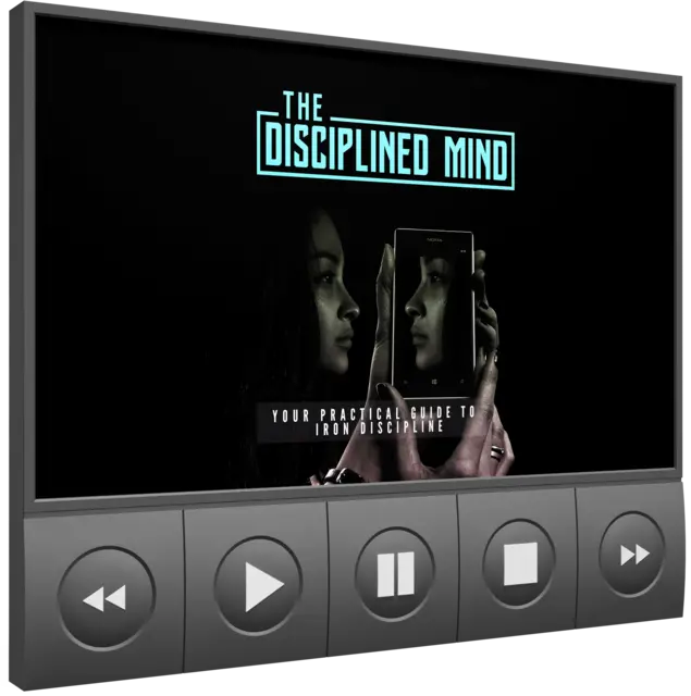 eCover representing The Disciplined Mind Video Upgrade Videos, Tutorials & Courses with Master Resell Rights