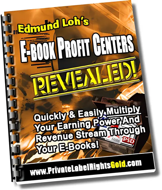 eCover representing E-Book Profit Centers Revealed eBooks & Reports with Resell Rights