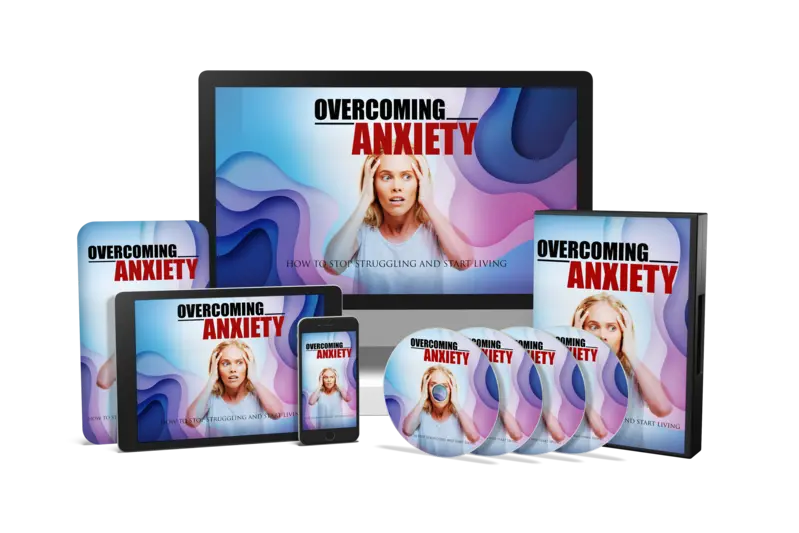 eCover representing Overcoming Anxiety Video Upgrade eBooks & Reports/Videos, Tutorials & Courses with Master Resell Rights