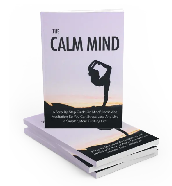 eCover representing The Calm Mind eBooks & Reports with Master Resell Rights