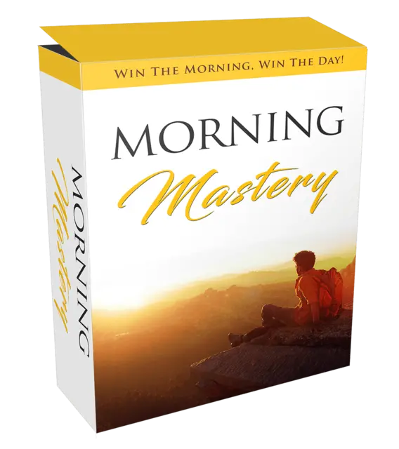 eCover representing Morning Mastery Videos, Tutorials & Courses with Master Resell Rights