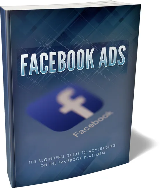eCover representing Facebook Ads eBooks & Reports with Master Resell Rights