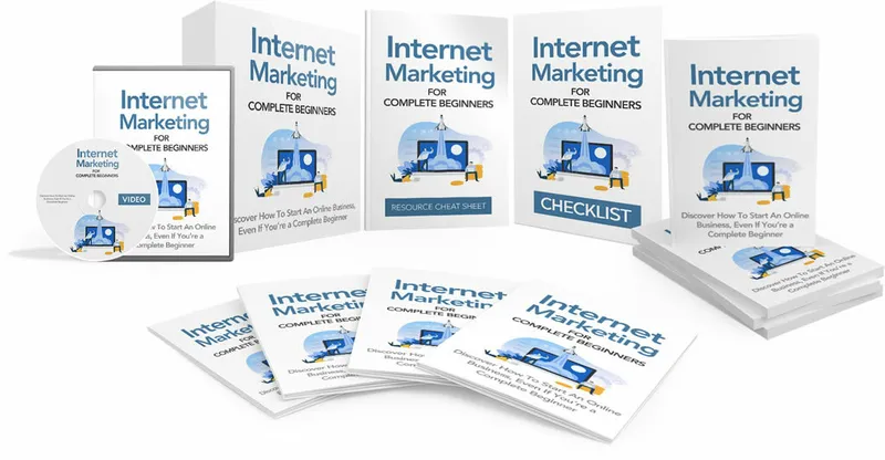 eCover representing Internet Marketing For Complete Beginners Video Upgrade eBooks & Reports/Videos, Tutorials & Courses with Master Resell Rights