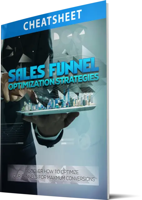 eCover representing Sales Funnel Optimization Strategies eBooks & Reports with Master Resell Rights