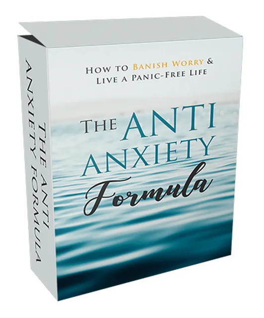 eCover representing The Anti-Anxiety Formula eBooks & Reports with Master Resell Rights