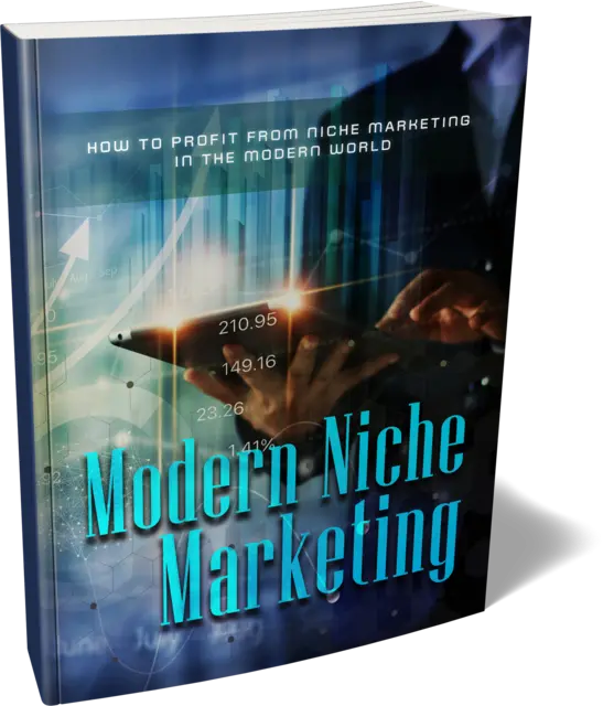 eCover representing Modern Niche Marketing eBooks & Reports with Master Resell Rights