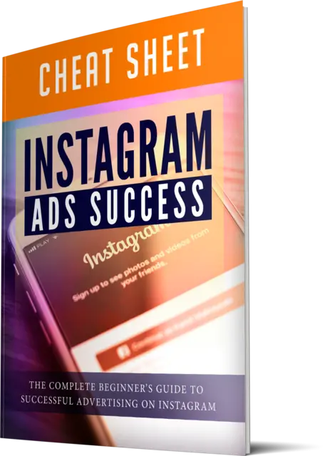 eCover representing Instagram Ads Success eBooks & Reports with Master Resell Rights