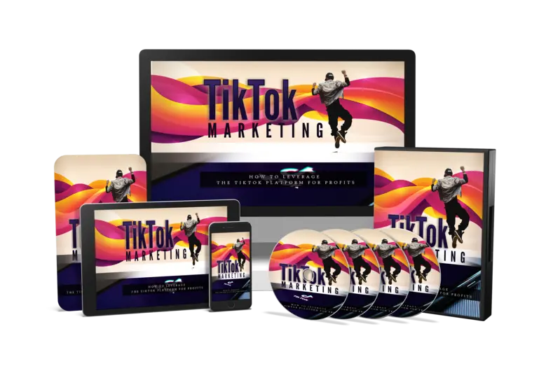 eCover representing TikTok Marketing Video Upgrade eBooks & Reports/Videos, Tutorials & Courses with Master Resell Rights