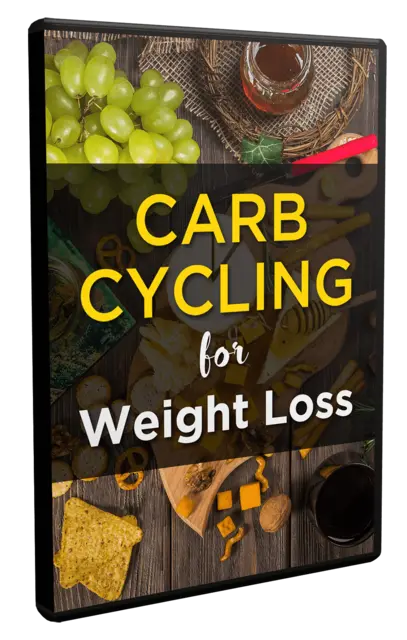 eCover representing Carb Cycling for Weight Loss Video Upgrade Videos, Tutorials & Courses with Master Resell Rights