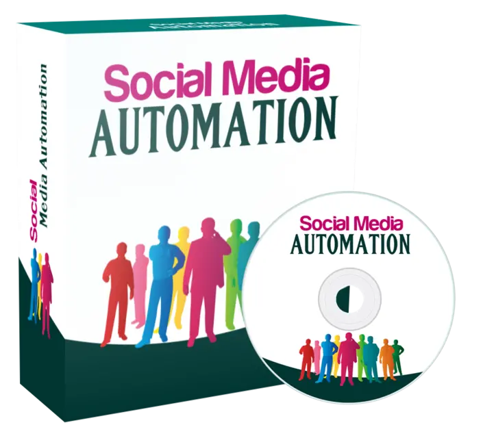 eCover representing Social Media Automation Videos, Tutorials & Courses with Private Label Rights