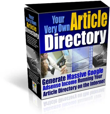 eCover representing Your Very Own Article Directory Software & Scripts with Master Resell Rights