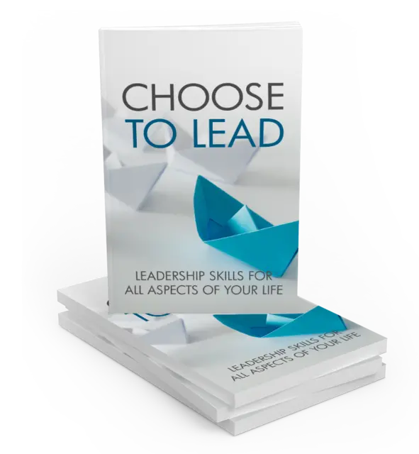 eCover representing Choose To Lead eBooks & Reports with Master Resell Rights