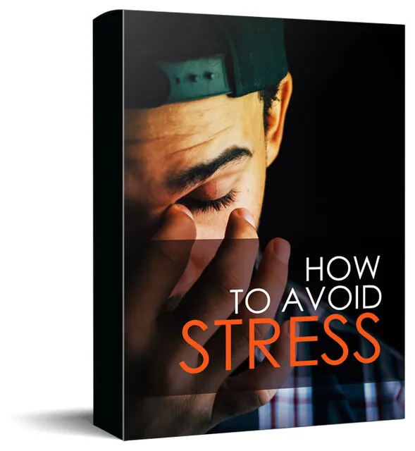 eCover representing How To Avoid Stress Videos, Tutorials & Courses with Master Resell Rights