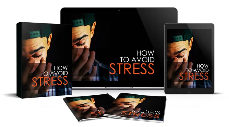 eCover representing How To Avoid Stress Videos, Tutorials & Courses with Master Resell Rights