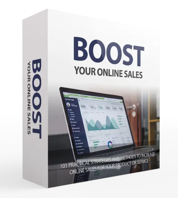 eCover representing Boost Your Online Sales Video Upgrade Videos, Tutorials & Courses with Master Resell Rights