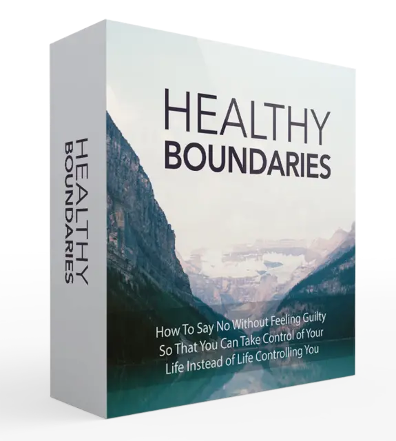 eCover representing Healthy Boundaries Video Upgrade eBooks & Reports/Videos, Tutorials & Courses with Master Resell Rights