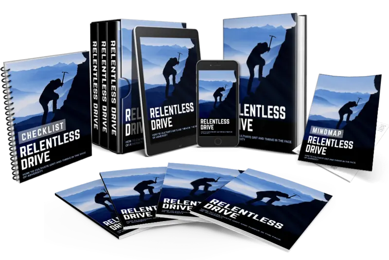 eCover representing Relentless Drive Video Upgrade Videos, Tutorials & Courses with Master Resell Rights