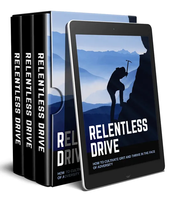 eCover representing Relentless Drive eBooks & Reports with Master Resell Rights