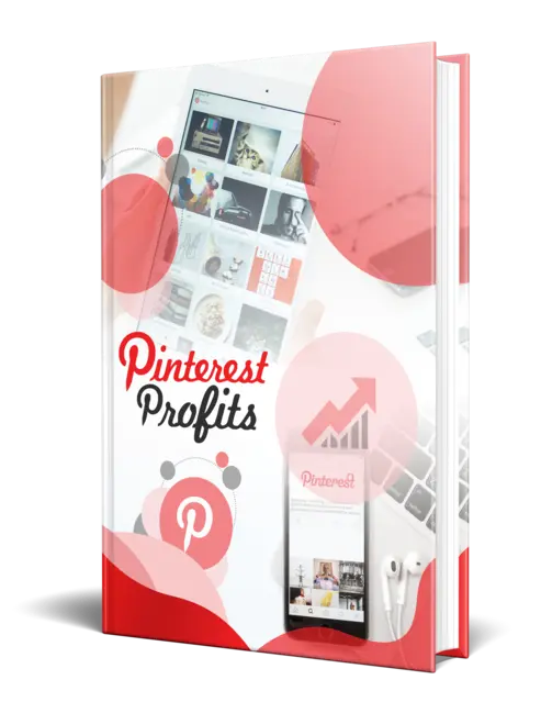 eCover representing Pinterest Profits eBooks & Reports with Private Label Rights