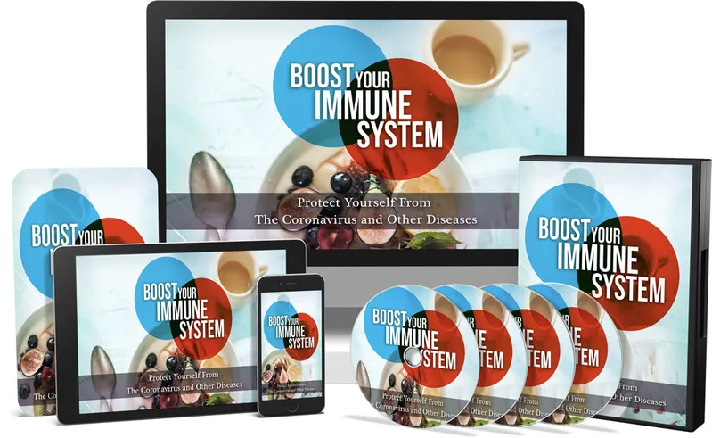 eCover representing Boost Your Immune System Video Upgrade eBooks & Reports/Videos, Tutorials & Courses with Master Resell Rights
