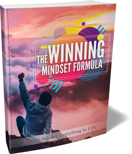 eCover representing The Winning Mindset Formula eBooks & Reports with Master Resell Rights