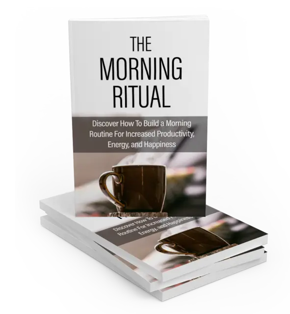 eCover representing The Morning Ritual eBooks & Reports with Master Resell Rights