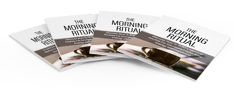 eCover representing The Morning Ritual eBooks & Reports with Master Resell Rights