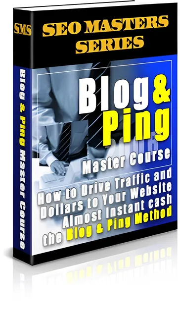 eCover representing Blog & Ping Master Course eBooks & Reports with Private Label Rights