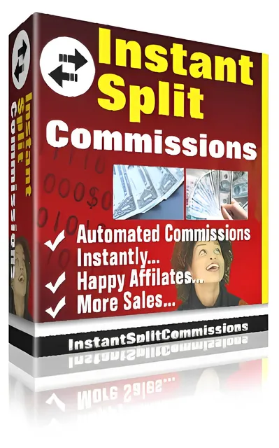 eCover representing Instant Split Commissions Software & Scripts with Master Resell Rights