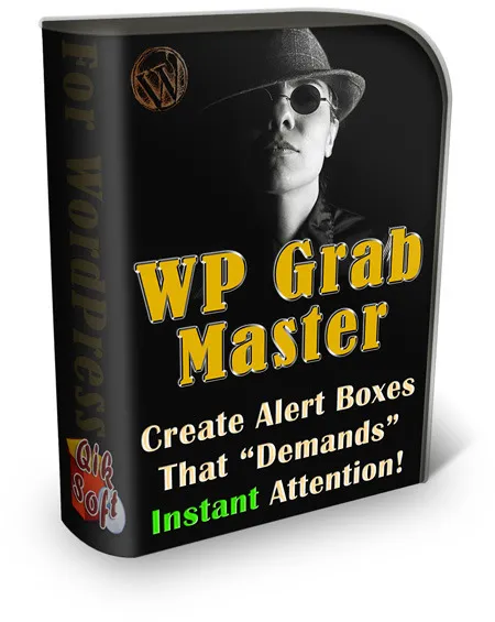 eCover representing WP Grab Master eBooks & Reports/Videos, Tutorials & Courses with Private Label Rights