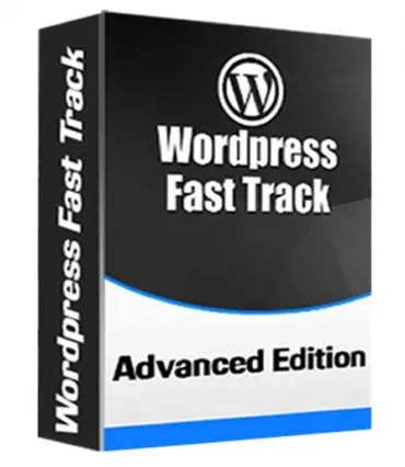 eCover representing WordPress Fast Track - Advanced eBooks & Reports/Videos, Tutorials & Courses with Master Resell Rights
