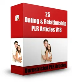 25 Dating & Relationship PLR Articles V18 small