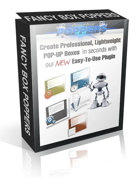 eCover representing Fancy Box Poppers Software & Scripts with Private Label Rights