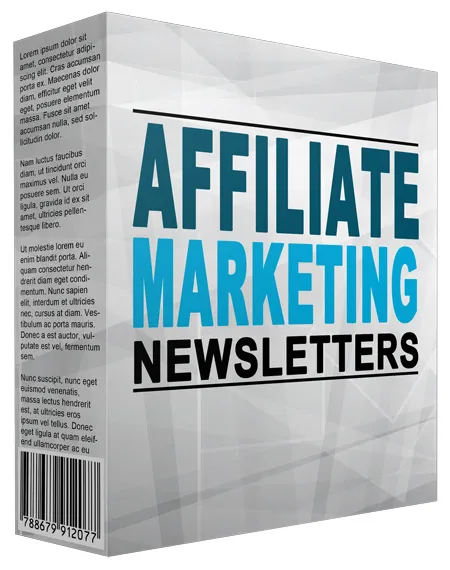 eCover representing New Affiliate Marketing eCourse Articles, Newsletters & Blog Posts with Private Label Rights