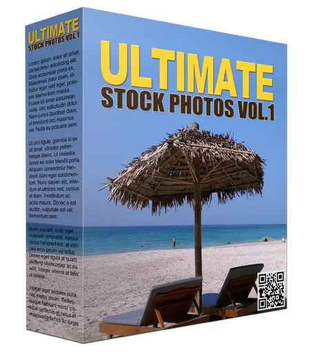 eCover representing Ultimate Stock Photos Package Vol. 2  with Master Resell Rights