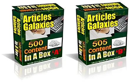 Articles Galaxies : 1005 PLR Articles Pack small