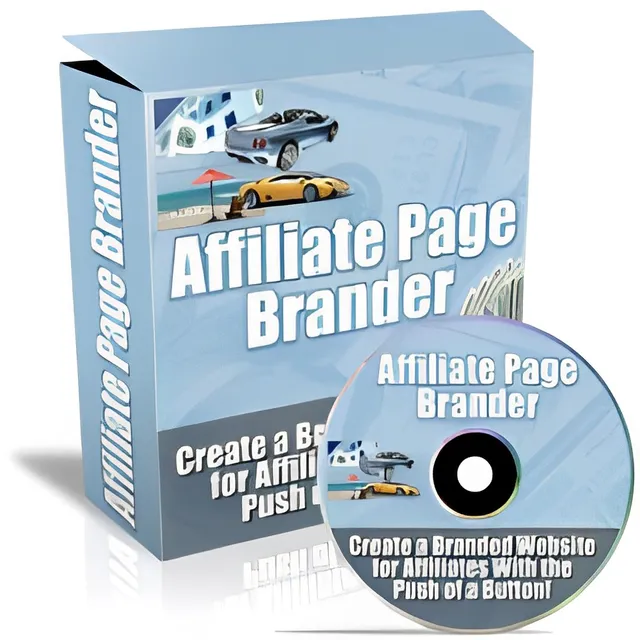 eCover representing Affiliate Page Brander Videos, Tutorials & Courses with Private Label Rights