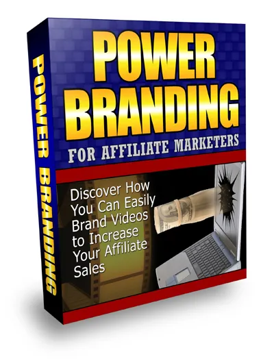 eCover representing Power Branding For Affiliate Marketers Videos, Tutorials & Courses with Master Resell Rights