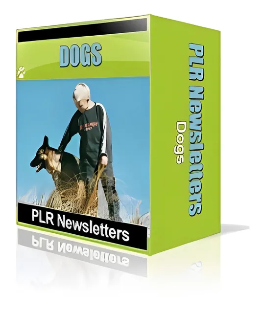 eCover representing Dogs Niche Newsletters  with Personal Use Rights