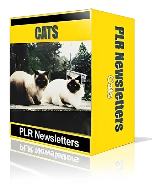 eCover representing Cats Niche Newsletters  with Personal Use Rights