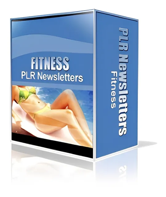 eCover representing Fitness Niche Newsletters  with Personal Use Rights