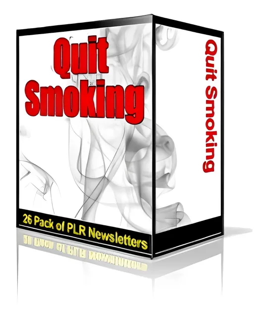 eCover representing Quit Smoking Niche Newsletters  with Personal Use Rights