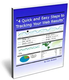 4 Quick and Easy Steps to Tracking Your Web Results small