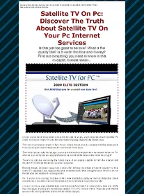 Satellite TV On PC small