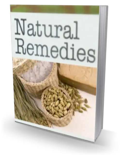 eCover representing Natural Remedies Articles, Newsletters & Blog Posts with Private Label Rights