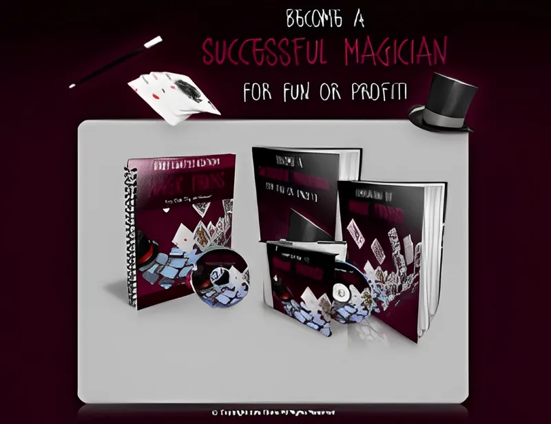 eCover representing Become A Successful Magician For Fun Or Profit! eBooks & Reports with Personal Use Rights
