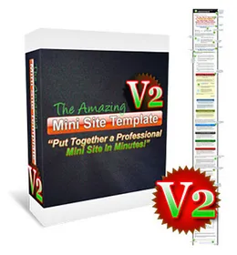 The Amazing Mini Site Template V2 small