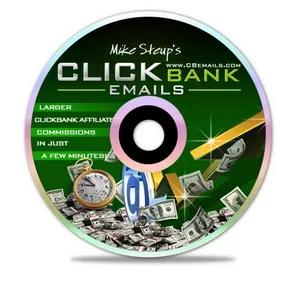 eCover representing ClickBank eMails Articles, Newsletters & Blog Posts with Master Resell Rights