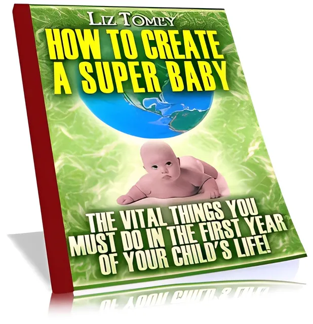 eCover representing How To Create A Super Baby eBooks & Reports with Master Resell Rights