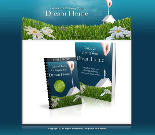 eCover representing Guide To Buying Your Dream Home eBooks & Reports with Master Resell Rights